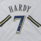 Brewers All Star JJ HARDY Signed Custom Replica White Jersey AUTO - JSA