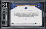 Mariners Julio Rodriguez Signed 2022 Topps #49 Rookie Card Auto 10! BAS Slabbed