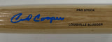 Cecil Cooper Signed Blonde Replica Louisville Slugger Bat AUTO - BAS