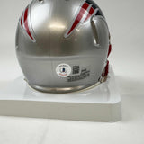 Autographed/Signed Matthew Slater New England Patriots Mini Helmet Beckett COA