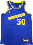 WARRIORS STEPHEN CURRY AUTOGRAPHED NIKE CLASSIC EDITION JERSEY 48 BECKETT 234961