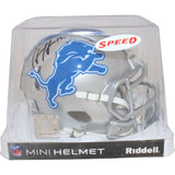 Hendon Hooker Autographed Detroit Lions Mini Helmet Beckett 43012
