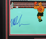 Mike Tyson Dual Auto Framed Punch-Out!! Cartridge & 11x14 Photo Collage NES JSA