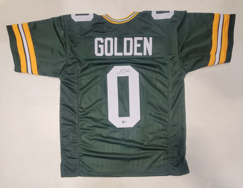 MATTHEW GOLDEN SIGNED AUTOGRAPHED CUSTOM PRO STYLE CUSTOM XL JERSEY BECKETT QR