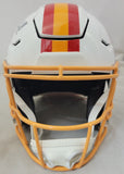BAKER MAYFIELD SIGNED BUCCANEERS F/S THROWBACK SPEEDFLEX HELMET BECKETT QR