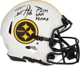 Signed T.J. Watt Steelers Helmet