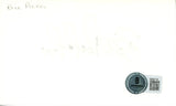 Bill Pickel Autographed/Signed Los Angeles Raiders Index Card BAS 45362