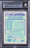 Islanders Pat LaFontaine Authentic Signed 1990 Topps #184 Card BAS Slabbed