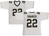 Rashid Shaheed of the New Orleans Saints Autographed Custom White Jersey Beckett