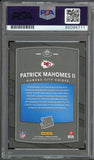2017 Donruss Rated Rookie Patrick Mahomes RC Yellow Ink PSA/DNA Auto GEM MINT 10