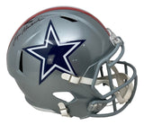 Roger Staubach Signed Dallas Cowboys Full Size 1976 Replica Speed Helmet BAS