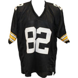 John Stallworth Autographed/Signed Pro Style Sz XL Black Jersey 57149