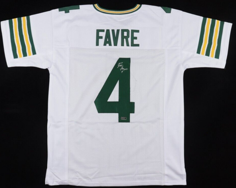 Brett Favre Signed Green Bay Packers Jersey (Radtke COA) 3xNFL MVP / 11xPro Bowl
