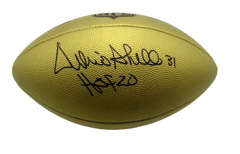 Donnie Shell HOF Autographed/Inscribed Gold Duke Football Steelers JSA 180125