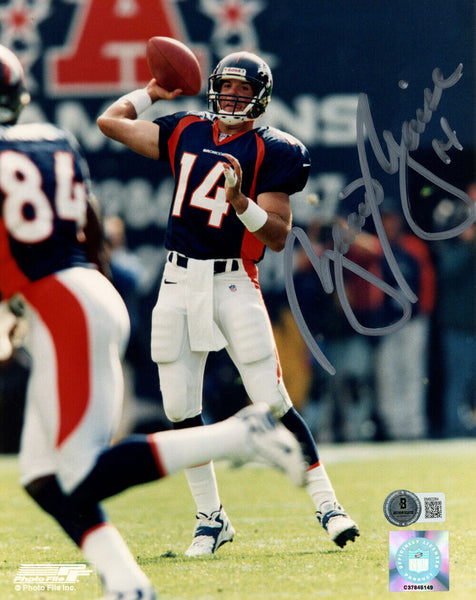 Brian Griese Autographed/Signed Denver Broncos 8x10 Photo Beckett 47820