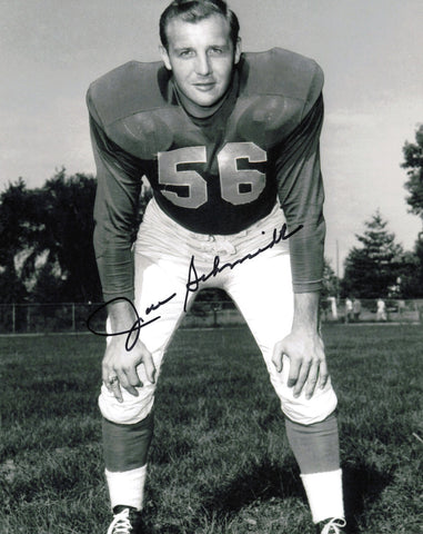 Joe Schmidt Autographed Signed 8x10 Photo Detroit Lions SKU #245896