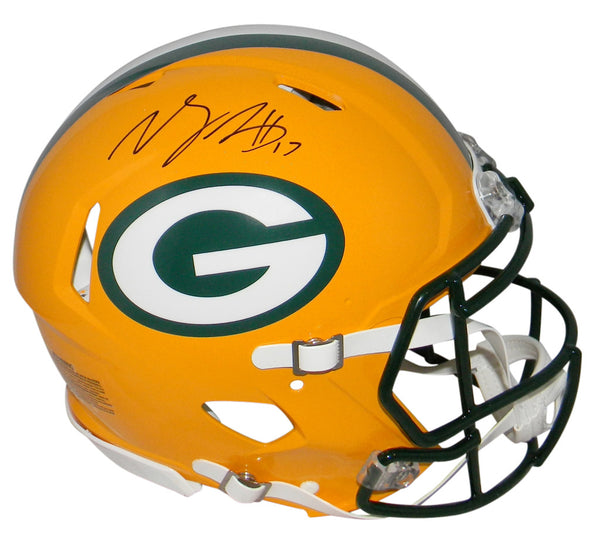 DAVANTE ADAMS AUTOGRAPHED GREEN BAY PACKERS AUTHENTIC SPEED HELMET JSA