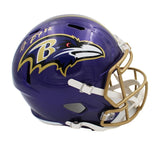 Shannon Sharpe Signed Baltimore Ravens Speed Full Size Flash NFL Helmet