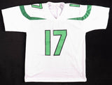 Garrett Wilson Signed New York Jet White Jersey (JSA) Ex-Ohio State Receiver
