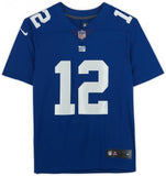 Framed Darren Waller New York Giants Autographed Blue Nike Limited Jersey