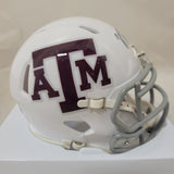 MYLES GARRETT SIGNED TEXAS A&M AGGIES SPEED MINI HELMET BECKETT QR