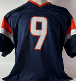 Talanoa Hufanga (Denver Broncos) Autographed Custom Jersey (Navy) Beckett COA