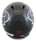 Texans Nico Collins Signed Full Size Speed Rep Helmet W/ Case BAS Witnessed 2