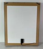 Michael Jordan & Magic Johnson Duel Autographed 16x20 in Custom LED Framed UDA