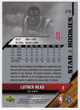 Luther Head Signed Rockets 2005 Upper Deck Rookie Basketball Card #210 -(SS COA)
