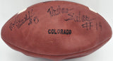 Salaam, Stewart & Westbrook Autographed Football 1994 Colorado Beckett AC85090