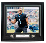Jalen Hurts Autographed 16x20 Photo Philadelphia Eagles Framed JSA 186285