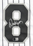 Bo Jackson Chicago Signed White Baseball Jersey BAS