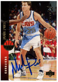 Mark Price Autographed/Signed 1994-1995 Upper Deck #220 Card Beckett 52545