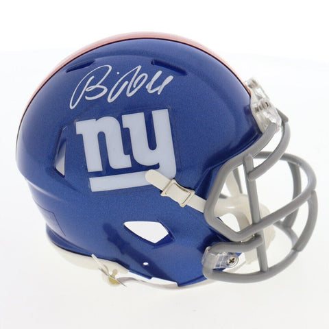 Brian Daboll Signed New York Giants Mini Helmet (Beckett) 2022, 2023 Head Coach