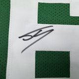 Framed Signed Shaquille Shaq O'Neal 35x39 Boston Green Jersey Beckett COA