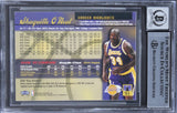 Lakers Shaquille O'Neal Signed 1998 Ultra #93 Card Auto 10 BAS Slabbed