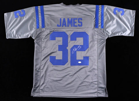 Edgerrin James Signed Indianapolis Colts Alternate Jersey (JSA COA)4xPro Bowl RB