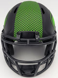 WALTER JONES AUTOGRAPHED SEAHAWKS ECLIPSE BLACK MINI HELMET MCS HOLO 203084