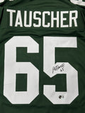 MARK TAUSCHER Signed Replica Green Jersey - Green Bay Packers - BAS