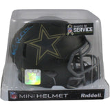 Michael Irvin Autographed Dallas Cowboys 25 STS Mini Helmet Beckett 56400