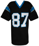 Muhsin Muhammad Signed Black Custom Football Jersey w/2x Pro Bowl (SCHWARTZ COA)