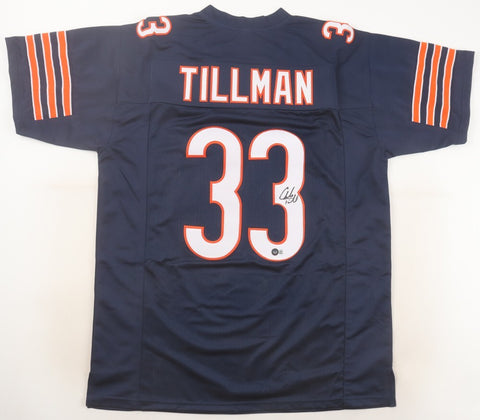 Charles "Peanut" Tillman Signed Chicago Bears Jersey (Beckett) 2xPro Bowl D.B.