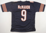 Jim McMahon Signed Chicago Bears Jersey (Beckett) Super Bowl XX / Q.B.