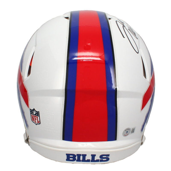 Josh Allen Autographed Buffalo Bills Authentic Speed Helmet w/ Visor B – Super Sports Center