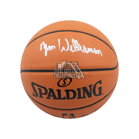 Zion Williamson Autographed Replica Spalding Basketball - Fanatics (Silver Ink)