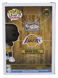 Lakers Shaquille O'Neal Signed #208 Funko Pop Vinyl Figure BAS Witness #3W386155