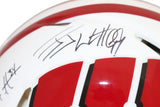 Watt Brothers Combo Signed Authentic Wisconsin Badgers Speed Helmet BAS 39789