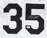 Frank Thomas Signed Chicago White Sox 1983 Throwback Jersey (JSA COA) 1 B /DH