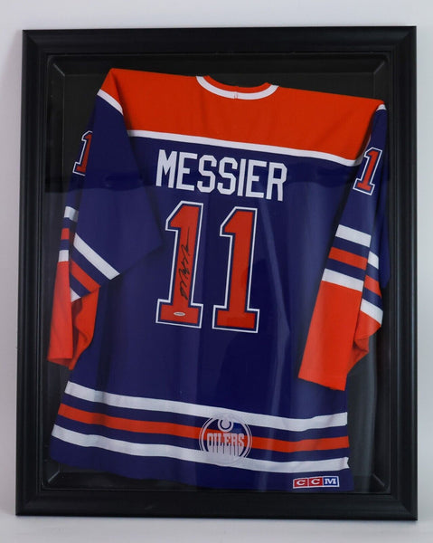Mark Messier Autographed Edmonton Oilers Hockey CCM Jersey Upper Deck COA