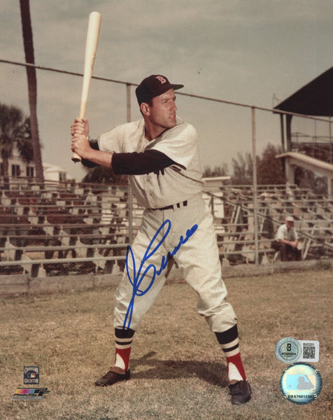 Red Sox Jim Piersall Authentic Signed 8x10 Vertical Photo BAS #BV03201